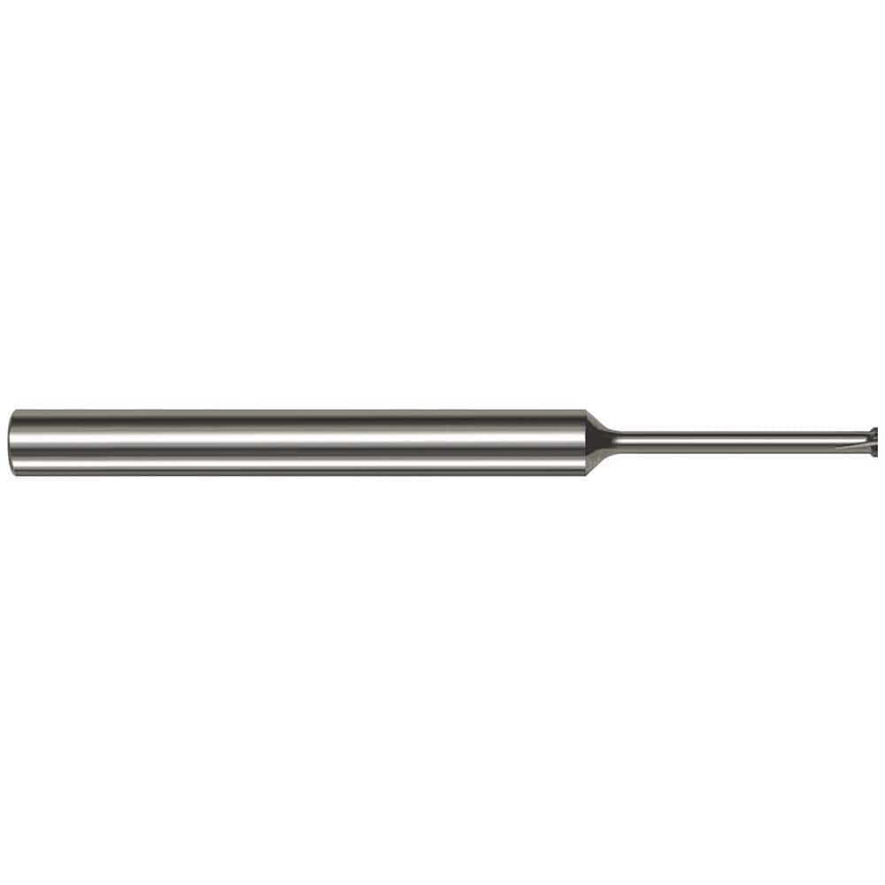 Harvey Tool - 0.135" Diam 90° 0.011" Chamfer 5-Flute Solid Carbide Back Chamfer - Exact Industrial Supply