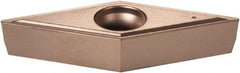 Kennametal - VBMT331 LF Grade KCP25B Carbide Turning Insert - TiCN/Al2O3/TiOCN Finish, 35° Diamond, 3/8" Inscr Circle, 3/16" Thick, 1/64" Corner Radius - A1 Tooling