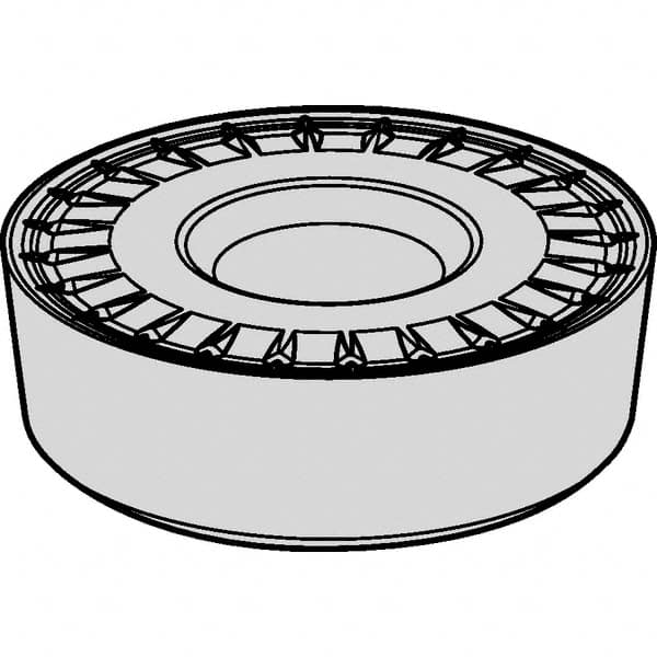 RCMT2006M0UPG KCP25B Carbide Turning Insert TiOCN Finish, Neutral, 20mm Inscribed Circle, 0″ Corner Radius, Round