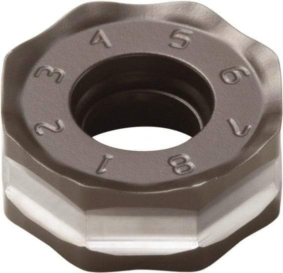 Seco - ONMU050410 M10 Grade MK2050 Carbide Milling Insert - TiSiN/TiAlN Finish, 0.157" Thick, 0.472" Inscribed Circle - A1 Tooling