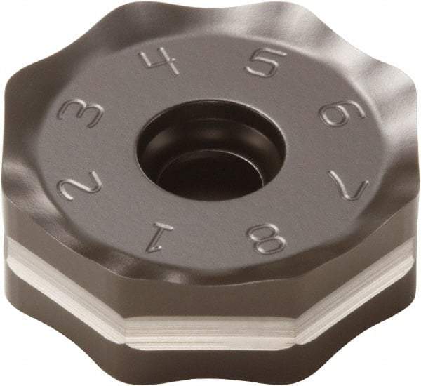 Seco - ONMU090520 ME12 Grade MS2500 Carbide Milling Insert - TiCN/Al2O3 Finish, 0.228" Thick, 0.472" Inscribed Circle - A1 Tooling