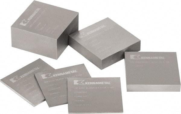 Kennametal - 4-1/8 Inch Square EDM Block - 3/4 Inch Thick - A1 Tooling