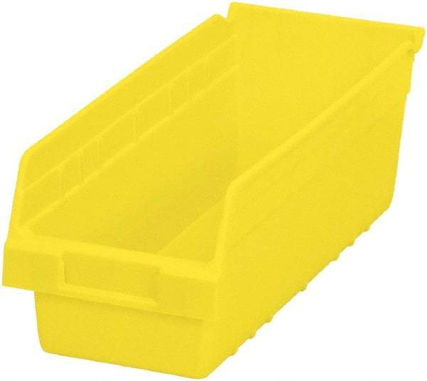 Akro-Mils - 17-7/8" Deep, Yellow Polymer Hopper Shelf Bin - 6" High x 6-5/8" Wide x 17-7/8" Long - A1 Tooling