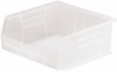 Akro-Mils - 50 Lb. Load Capacity, 10-7/8" Deep, Clear Polymer Hopper Stacking Bin - 5" High x 11" Wide x 10-7/8" Long - A1 Tooling