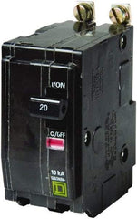 Square D - 20 Amp, 240 VAC, 2 Pole, Bolt On Miniature Circuit Breaker - 14-8 AWG - A1 Tooling