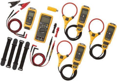 Fluke - 9 Piece, FC Series Wireless Multimeter Kit - 1,000 Volt Max, LCD Display - A1 Tooling