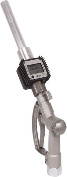 PRO-LUBE - Nozzle Repair Part - Contains Manual Fuel Nozzle fitted with Digital Turbine Fuel Meter, For Use with Gasoline & Diesel Fuel - A1 Tooling