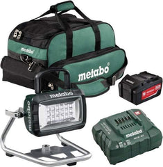 Metabo - 18 Volts, 2600 Lumens, Cordless Work Light - Green/Black, 7 hr Run Time - A1 Tooling