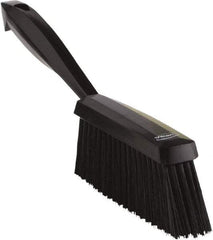 Vikan - 14" OAL, Polyester Staple Set Bench Brush - 2" Bristle Length, 6-3/8" Long Head, Black - A1 Tooling