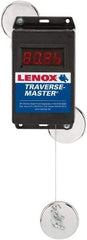 Lenox - Saw Feed Rate Meter - Includes 12 VDC Power Supply, Battery & International Plug Adapter, For Use with Bandsaws - A1 Tooling