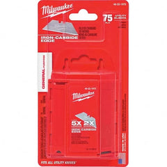 Milwaukee Tool - Knife Blades Type: Utility Knife Blade Material: Carbon Steel - A1 Tooling