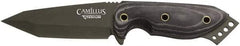 Clauss - 3-3/4" Long Blade, AUS-8 Stainless Steel, Tanto Point, Fixed Blade Knife - AUS-8 Stainless Steel Blade - A1 Tooling