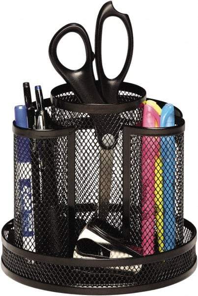 Rolodex - Black Desk Top Organizer - Mesh Metal - A1 Tooling