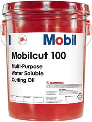 Mobil - Mobilcut, 5 Gal Pail Cutting Fluid - Water Soluble - A1 Tooling