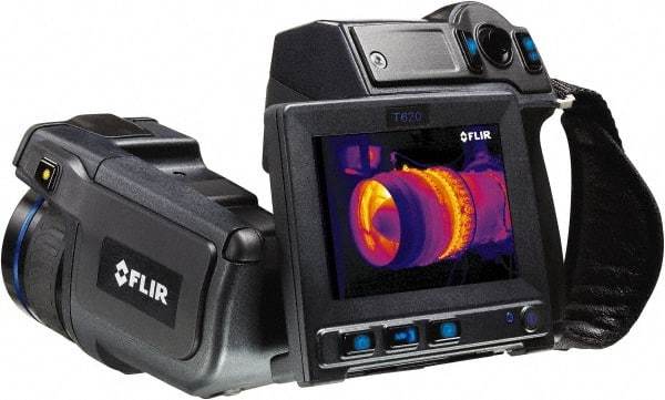 FLIR - -40 to 1,202°F (-40 to 650°C) Thermal Imaging Camera - 4.3" Color LCD Display, 1000 Image Storage Capacity, 640 x 480 Resolution - A1 Tooling