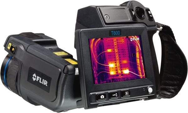 FLIR - -40 to 1,202°F (-40 to 650°C) Thermal Imaging Camera - 4.3" Color LCD Display, 1000 Image Storage Capacity, 480 x 360 Resolution - A1 Tooling