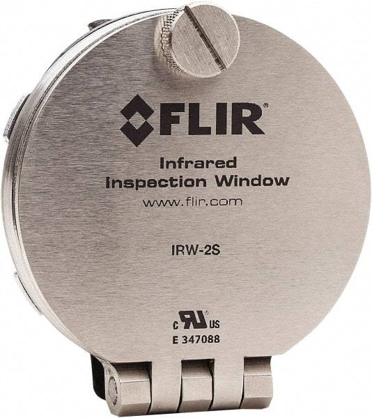 FLIR - 50mm (1.97\x94) Diam, Infrared Viewing Window - 2mm (0.08") Thickness, Use with Thermal Imagers - A1 Tooling