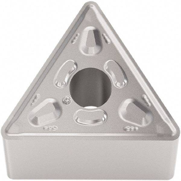 Seco - TNMG333 M6 Grade TP1501 Carbide Turning Insert - Al2O3 Finish, 60° Triangle, 3/8" Inscr Circle, 3/16" Thick, 3/64" Corner Radius - A1 Tooling