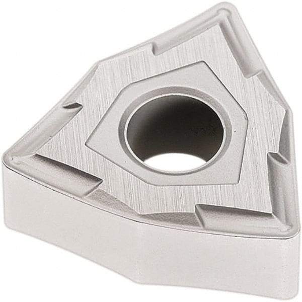 Seco - WNMG333 MF2 Grade TP2501 Carbide Turning Insert - Al2O3 Finish, 80° Trigon, 3/8" Inscr Circle, 3/16" Thick, 3/64" Corner Radius - A1 Tooling