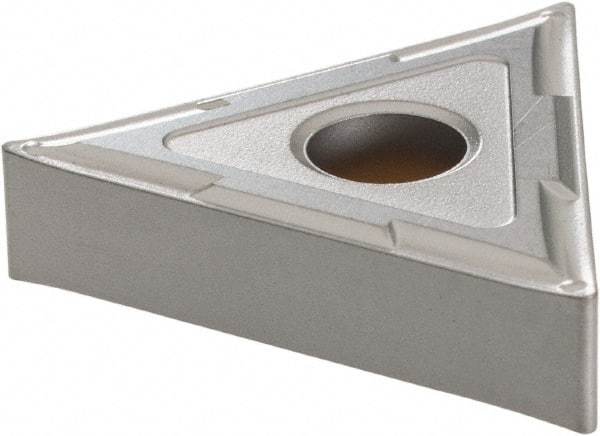 Seco - TNMG431 MF2 Grade TP2501 Carbide Turning Insert - Al2O3 Finish, 60° Triangle, 1/2" Inscr Circle, 3/16" Thick, 1/64" Corner Radius - A1 Tooling