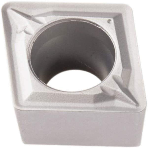 Seco - CCMT32.52 W-MF2 Grade TP1501 Carbide Turning Insert - Al2O3 Finish, 80° Diamond, 3/8" Inscr Circle, 5/32" Thick, 1/32" Corner Radius - A1 Tooling