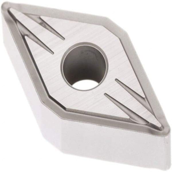 Seco - DNMG431 FF2 Grade TP2501 Carbide Turning Insert - Al2O3 Finish, 55° Diamond, 1/2" Inscr Circle, 3/16" Thick, 1/64" Corner Radius - A1 Tooling