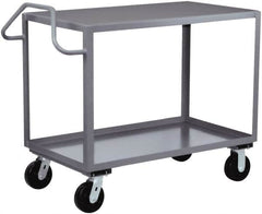 Jamco - 2,400 Lb Capacity, 30" Wide x 48" Long x 36" High Heavy Duty Service Cart - 2 Shelf, Steel - A1 Tooling