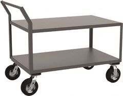 Jamco - 1,200 Lb Capacity, 30" Wide x 60" Long x 31" High Heavy Duty Service Cart - 2 Shelf, Steel - A1 Tooling