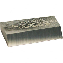 Tool-Flo - Rectangle CB Chipbreaker for Indexables - 0.12" Thick, 0.46" Effective Width - A1 Tooling