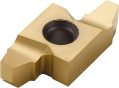 Seco - 20NR Internal Right Hand 3.5 Acme Laydown Threading Insert - Grade CP500, TiAlN/TiN Coated Carbide - A1 Tooling