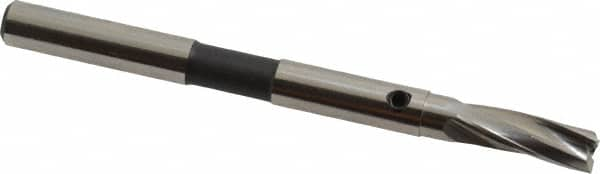 Cleveland - 7/32" Diam, 15/64" Shank, Diam, 3 Flutes, Straight Shank, Interchangeable Pilot Counterbore - A1 Tooling