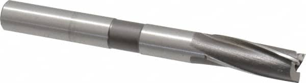 Cleveland - 15/32" Diam, 7/16" Shank, Diam, 3 Flutes, Straight Shank, Interchangeable Pilot Counterbore - A1 Tooling