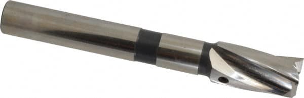 Cleveland - 25/32" Diam, 5/8" Shank, Diam, 3 Flutes, Straight Shank, Interchangeable Pilot Counterbore - A1 Tooling