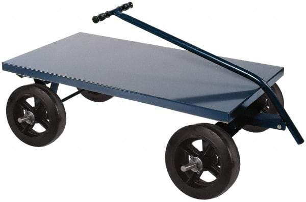 Durham - 2,000 Lb Capacity Cold-Rolled Steel 5th Wheel Wagon - Cold-Rolled Steel Deck, 30" OAW - A1 Tooling