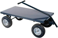 Durham - 2,000 Lb Capacity Cold-Rolled Steel 5th Wheel Wagon - Cold-Rolled Steel Deck, 30" OAW - A1 Tooling