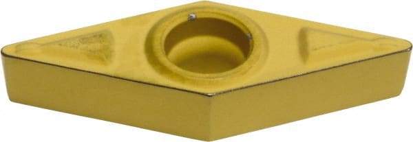 Sumitomo - VBMT331 ESU Grade AC820P Carbide Turning Insert - Al2O3 Finish, 35° Diamond, 3/8" Inscr Circle, 3/16" Thick, 1/64" Corner Radius - A1 Tooling