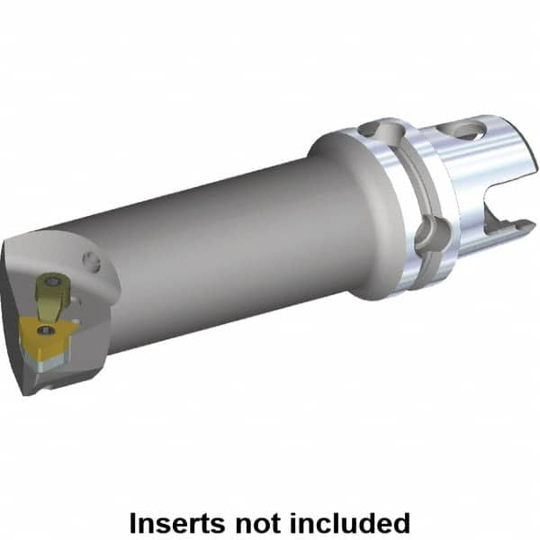 Kennametal - Right Hand Cut, 32mm Min Bore Diam, Size KM40 Modular Boring Cutting Unit Head - 2.9528" Max Bore Depth, Through Coolant, Compatible with WN.. - A1 Tooling