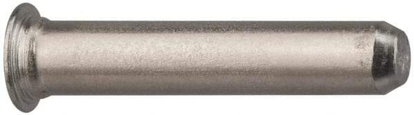 Electro Hardware - 0.27" Diam x 3/4" Long Self Clinching Pilot Pin - 300 Stainless Steel, Passivated Finish, Tapered End - A1 Tooling