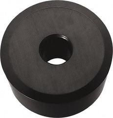 Kyocera - RCMA106 Grade A66N Ceramic Turning Insert - TiN Finish, Round, 1-1/4" Inscr Circle, 3/8" Thick - A1 Tooling