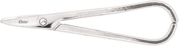 Clauss - 1" Length of Cut, Left Pattern Light Metal Snip - 7" OAL - A1 Tooling