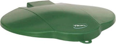 Vikan - 3 Gal Polypropylene Pail Lid - Green, For Use with 5687 - A1 Tooling