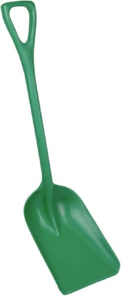 Remco - 14-1/2" High Square Plastic Shovel - 24-5/8" Long D-Grip Handle - A1 Tooling