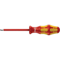 Wera - #1 Point, 6" Blade Length Insulated Screwdriver - 305mm OAL - A1 Tooling