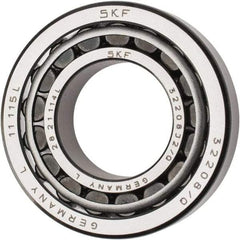 SKF - 40mm Bore Diam, 80mm OD, 24.75mm Wide, Tapered Roller Bearing - 74,800 N Dynamic Load Capacity, 86,500 N Static Load Capacity - A1 Tooling