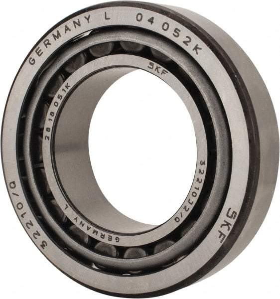 SKF - 50mm Bore Diam, 90mm OD, 24.75mm Wide, Tapered Roller Bearing - 82,500 N Dynamic Load Capacity, 100,000 N Static Load Capacity - A1 Tooling