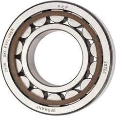 SKF - 35mm Bore Diam, 72mm Outside Diam, 17mm Wide Cylindrical Roller Bearing - 48,400 N Dynamic Capacity, 48,000 Lbs. Static Capacity - A1 Tooling