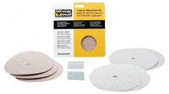 Work Sharp - 6 Inch Outside Diameter 9 Piece Abrasives Kit - P80, P120, P220, P400 Grit, Work Sharp 2000 and 3000 Machine Compatible - A1 Tooling