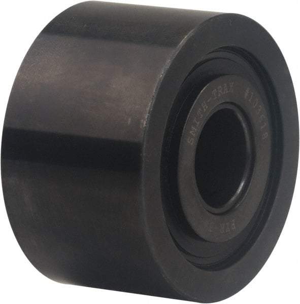 Accurate Bushing - 25mm Bore, 80mm Roller Diam x 44mm Width, Carbon Steel Yoke Cam Follower - 63,500 N Dynamic Load Capacity, 46mm Overall Width - A1 Tooling