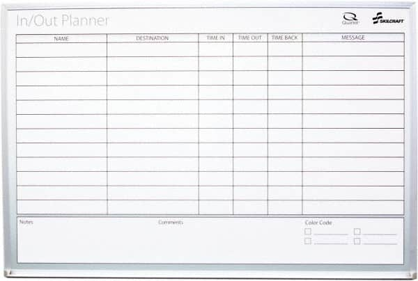 Ability One - 2" High x 29" Wide Dry Erase - Non-Magnetic Mylar Laminated, 36" Deep - A1 Tooling