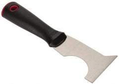 Hyde Tools - 2-1/2" Wide Carbon Steel Multi-Purpose Knife - Stiff, Polypropylene Handle, 7-1/2" OAL - A1 Tooling